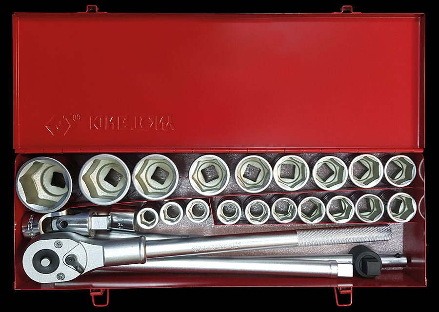Coffret de douilles 3/4"  25 pièces