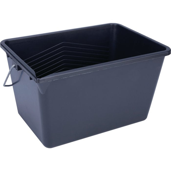 Seau noir à peinture avec anse 12 litres