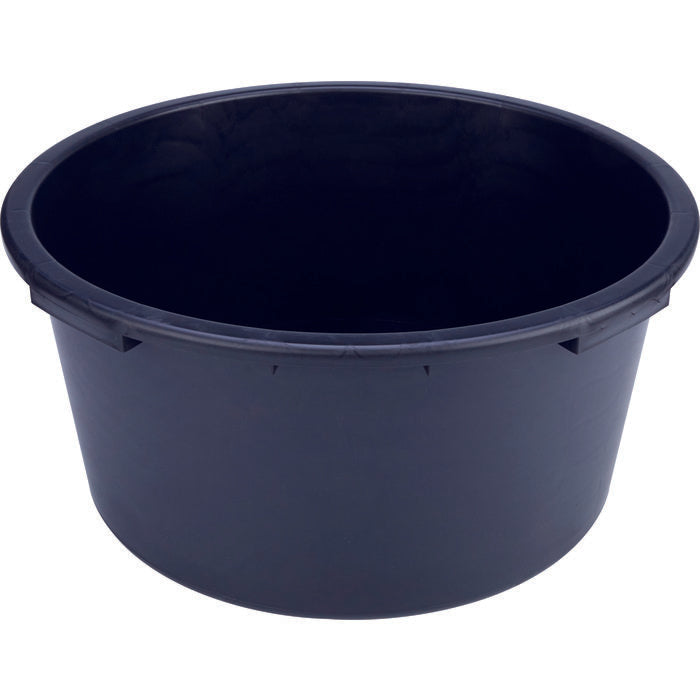 Seau plastique noir avec poignées de transport 65 litres
