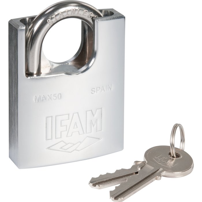 Cadenas à clé anse 22mm anti-cisaillement