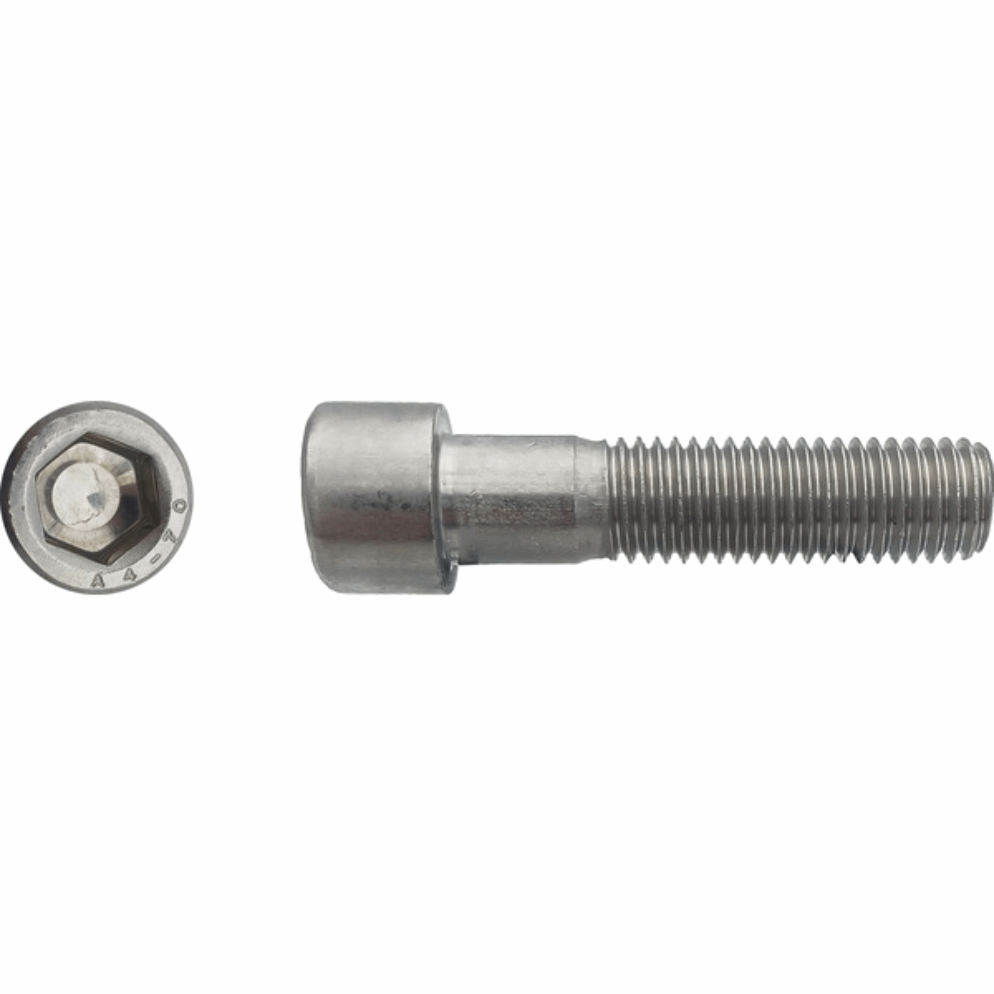 Vis CHC tête cylindrique six pans creux Inox A4 