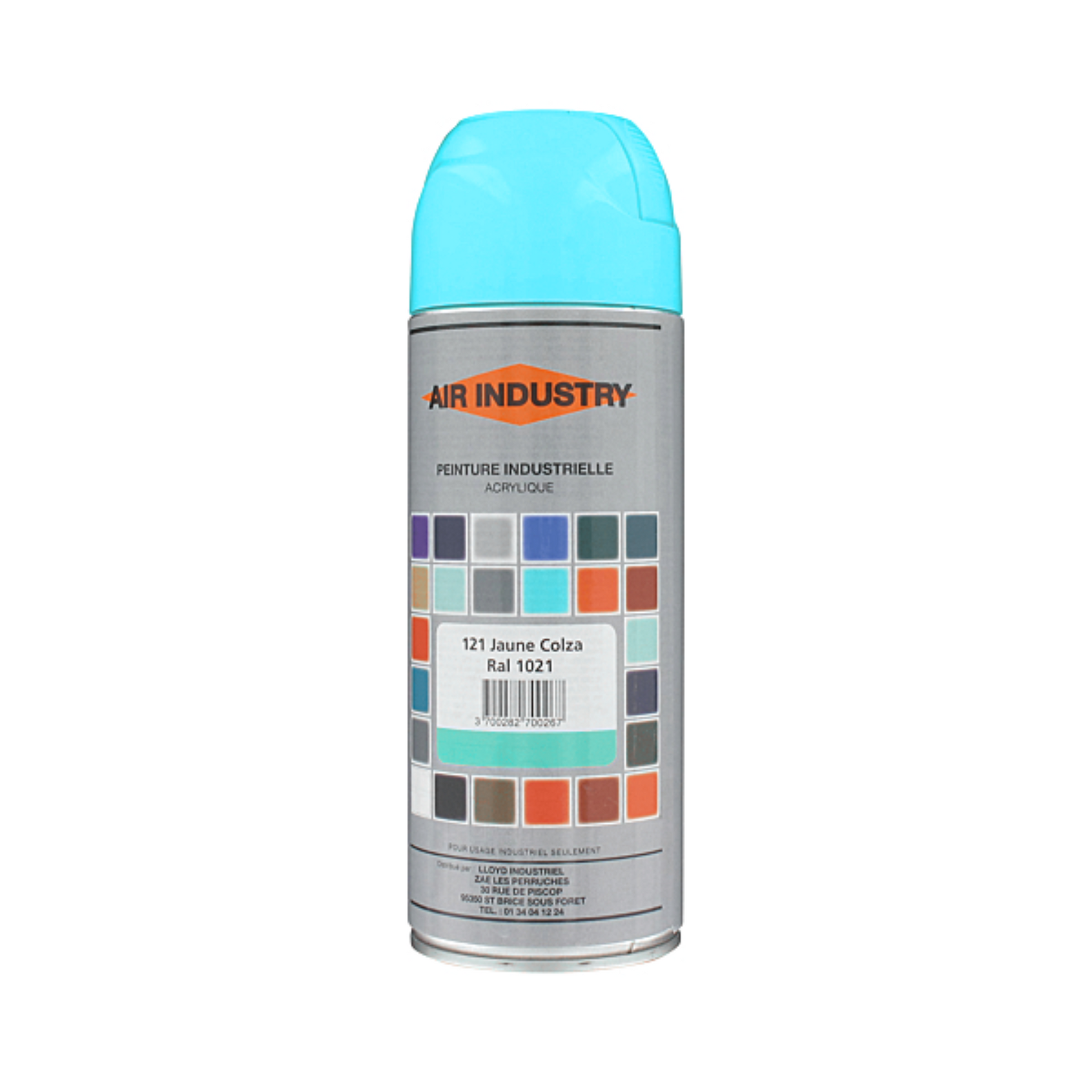 Peinture anti-corrosion bleu clair aérosol 400 ml