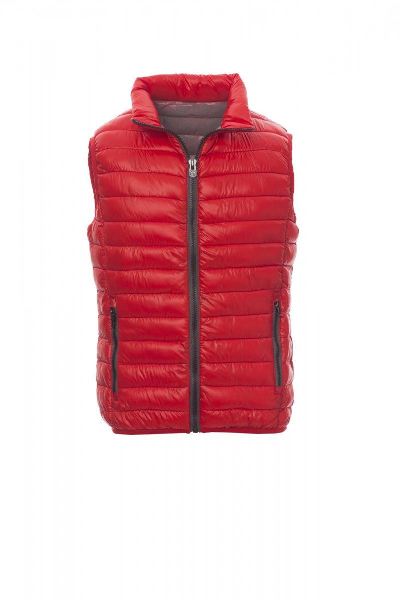 Gilet doudoune sans manches à zip