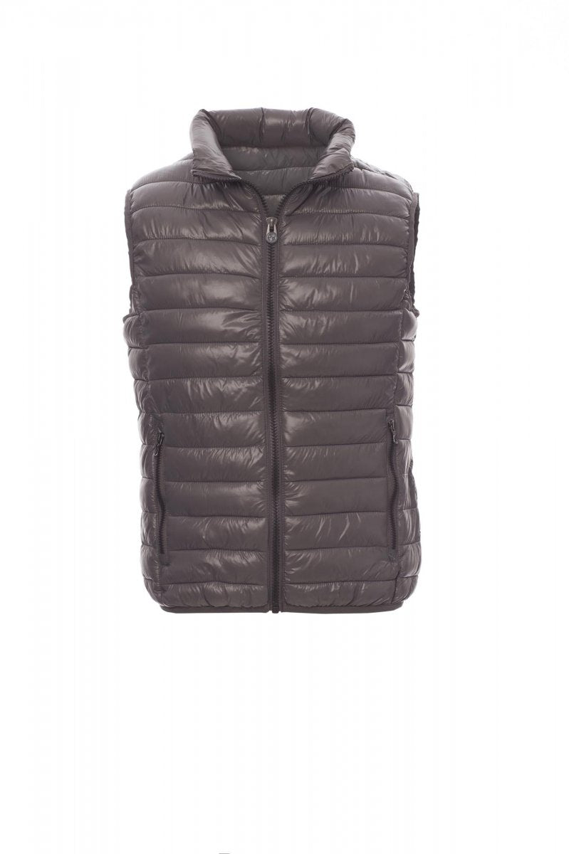 Gilet doudoune sans manches à zip