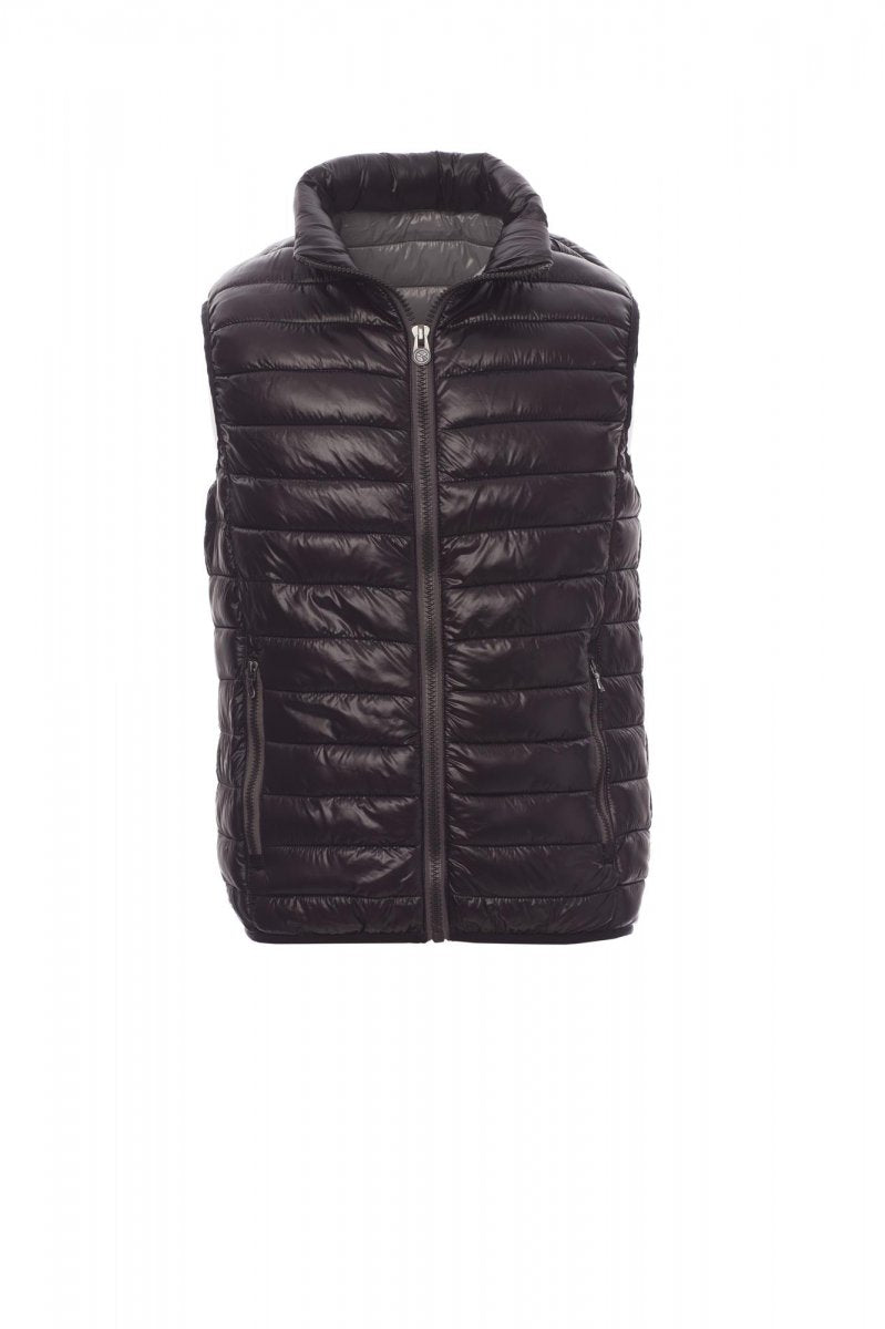 Gilet doudoune sans manches à zip