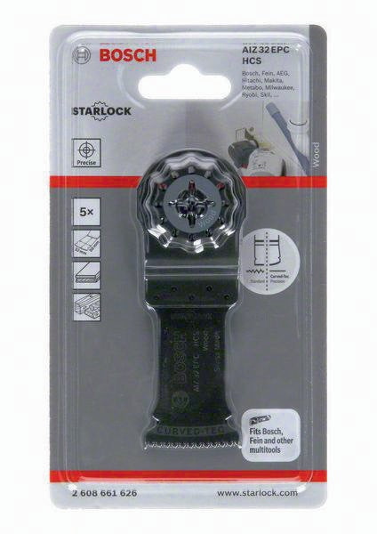 Lame scie plongeante bois AIZ32EPC l.32mm x 50mm Starlock
