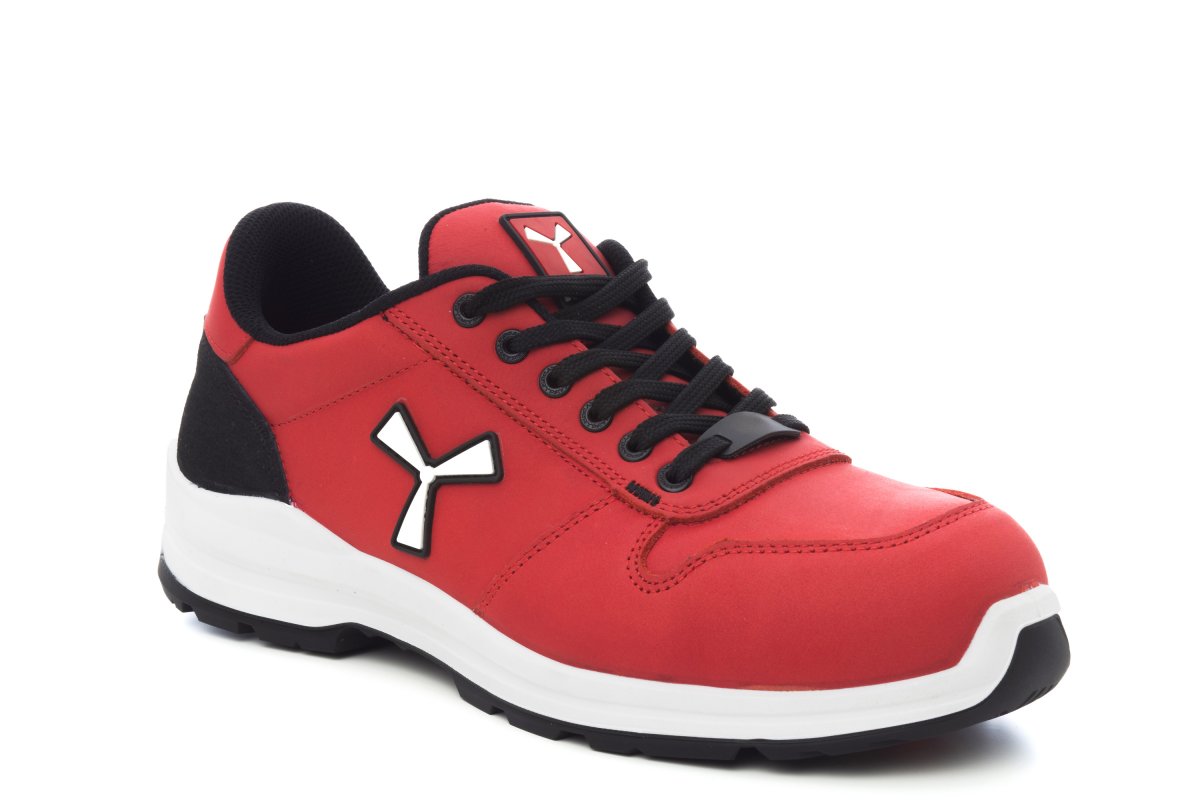 Chaussure de sécurité basse antistatique homme S3 NBK GET FORCE LOW S3-NBK ROUGE 39 / 48