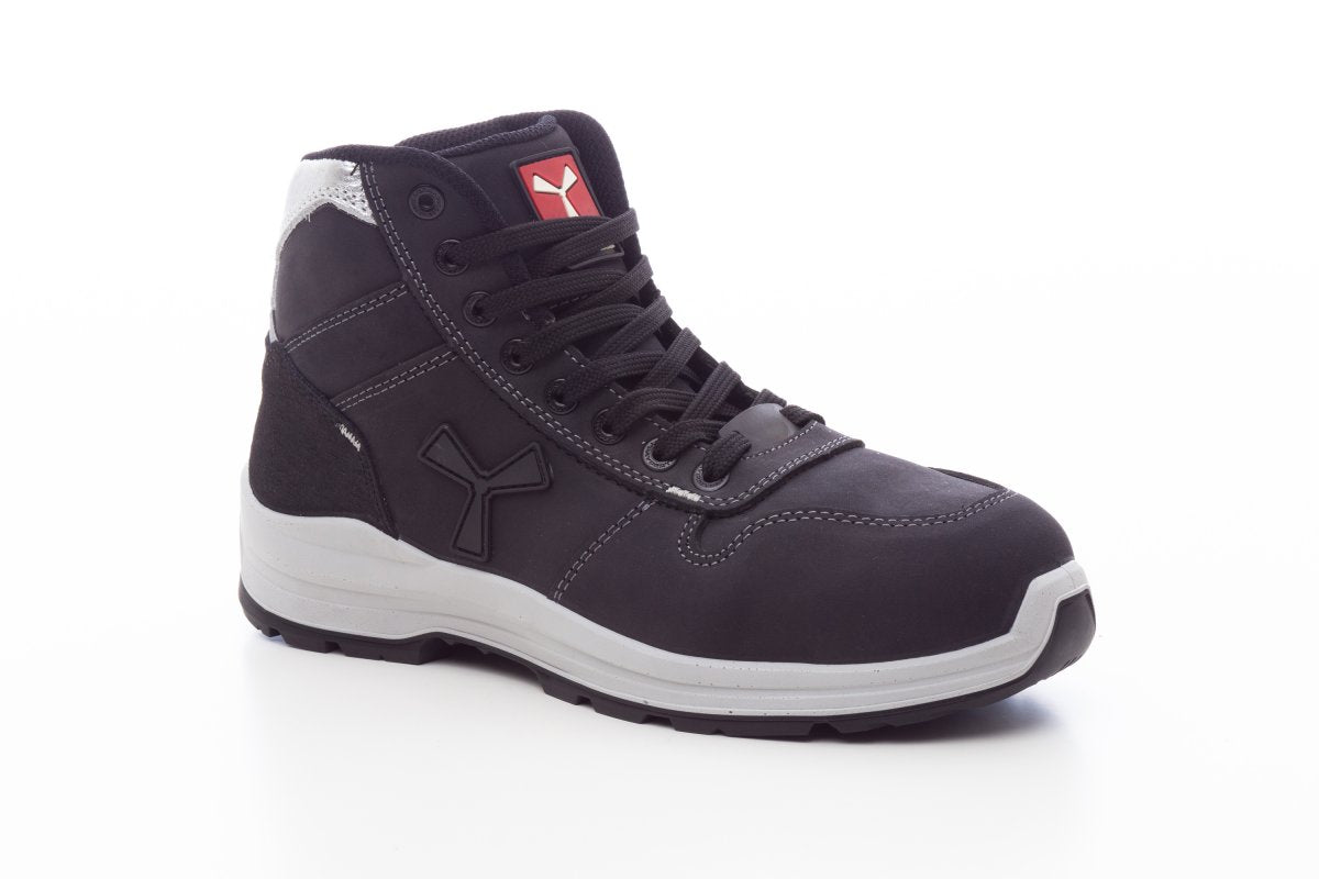 Chaussure de sécurité haute antistatique femme S3 NBK GET FORCE MID LD S3-NBK NOIR TOTAL 35 / 42