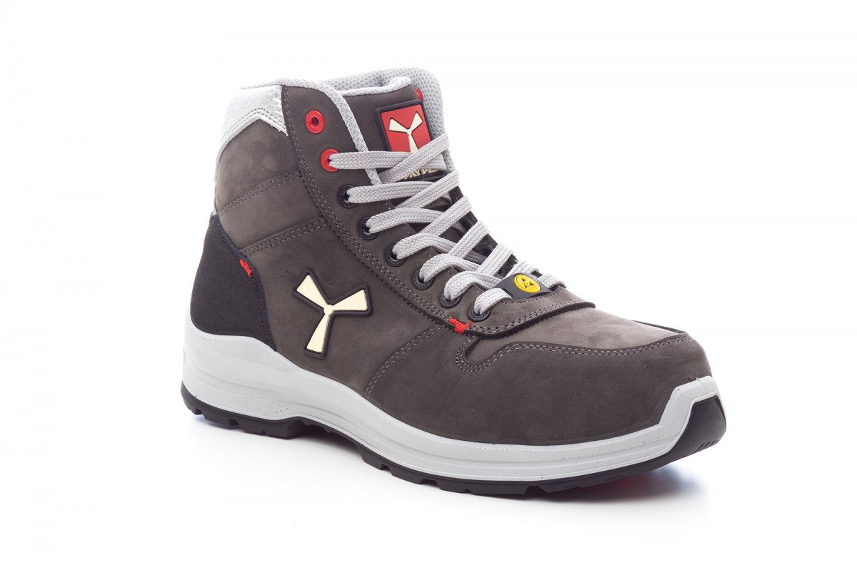 Chaussure de sécurité haute antistatique femme S3 NBK GET FORCE MID LD S3-NBK FUMEE 35 / 42