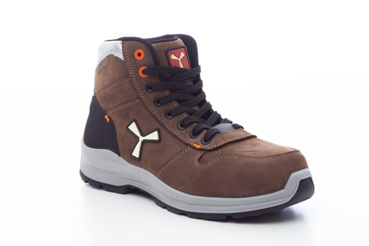 Chaussure de sécurité haute antistatique femme S3 NBK GET FORCE MID LD S3-NBK CHOCOLAT 35 / 42