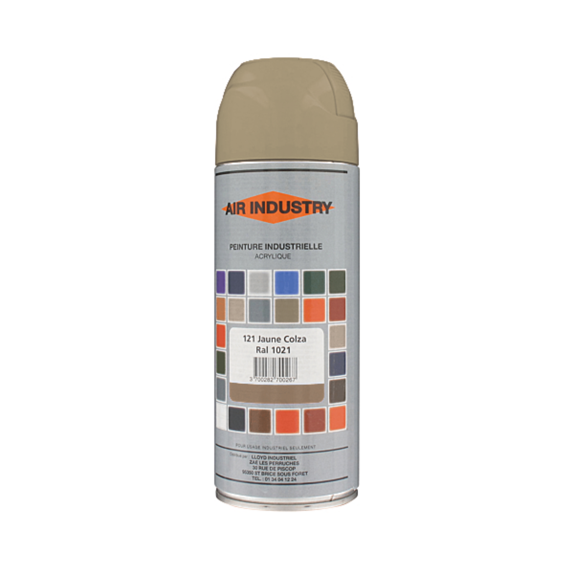 Peinture anti-corrosion brun RAL 8011 aérosol 400 ml