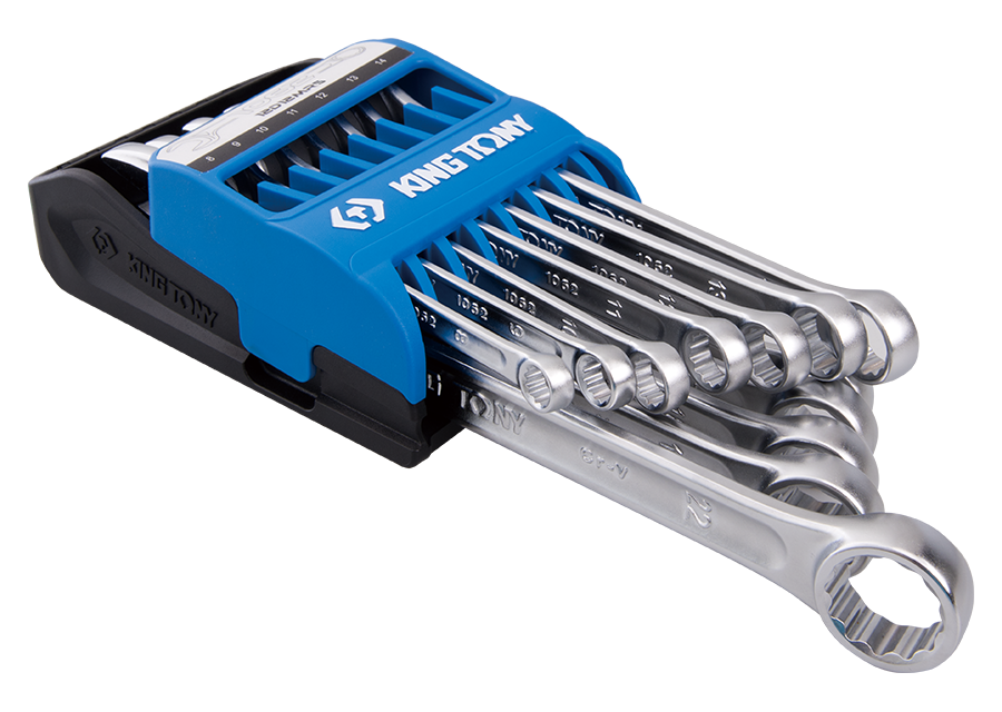 Jeu de 12 clés mixte en étui 8 - 22 mm