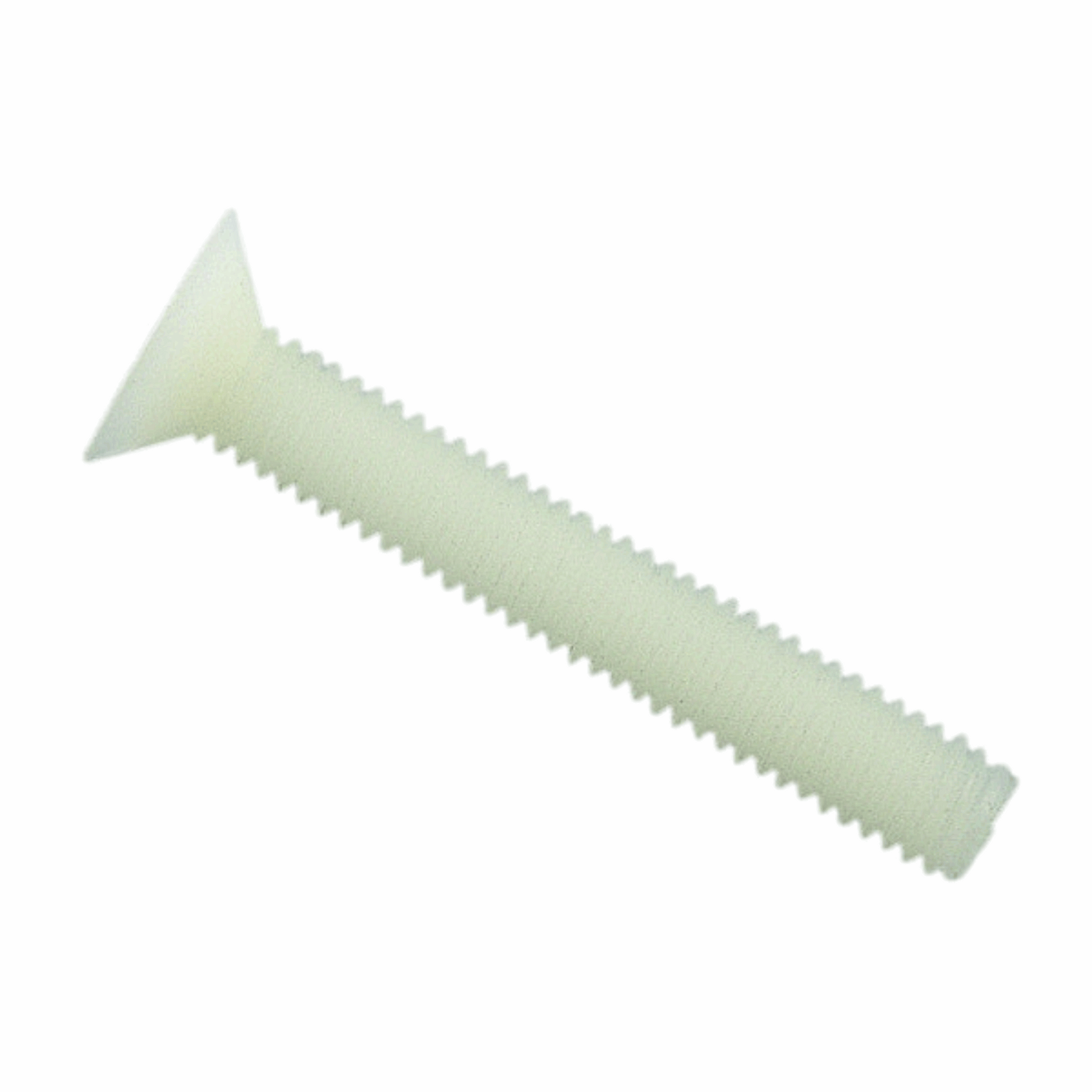 Vis à métaux tête fraisée fendue Polyamide