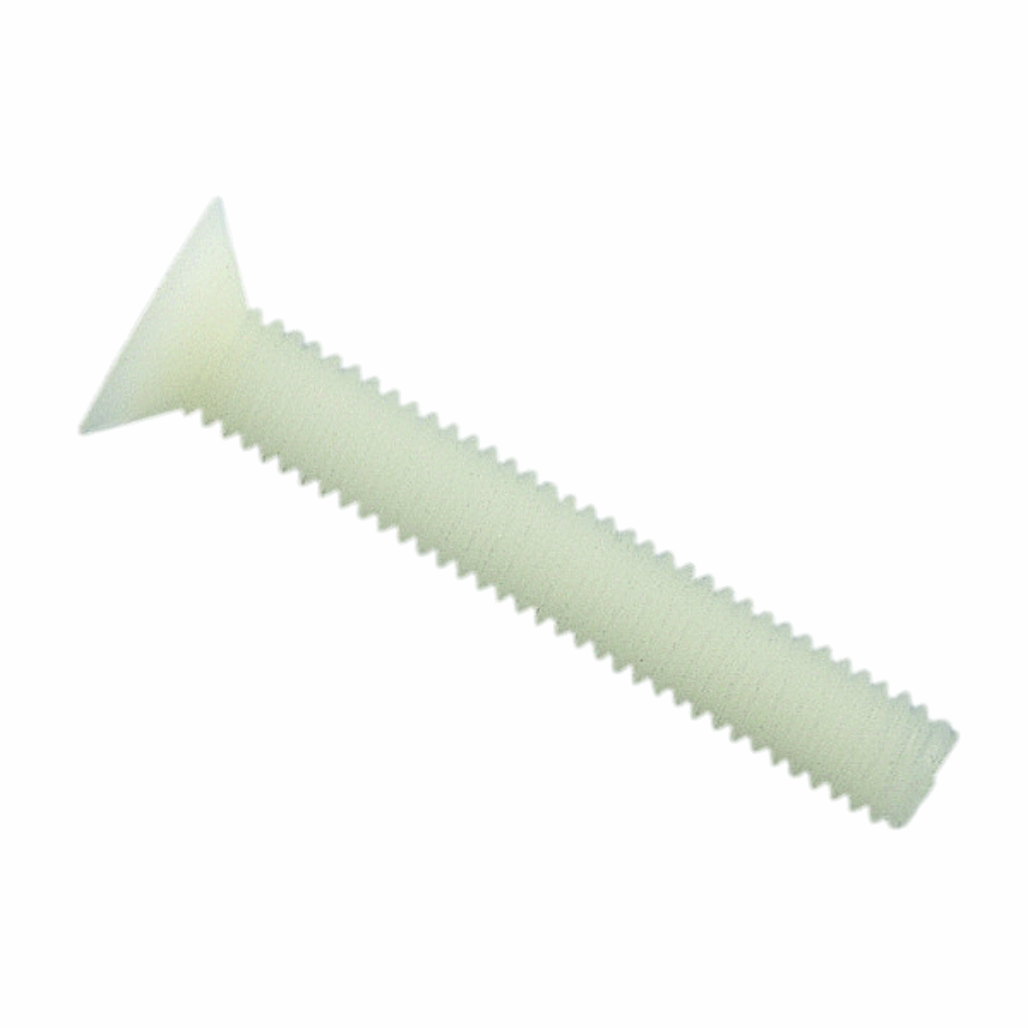 Vis à métaux tête fraisée fendue Polyamide