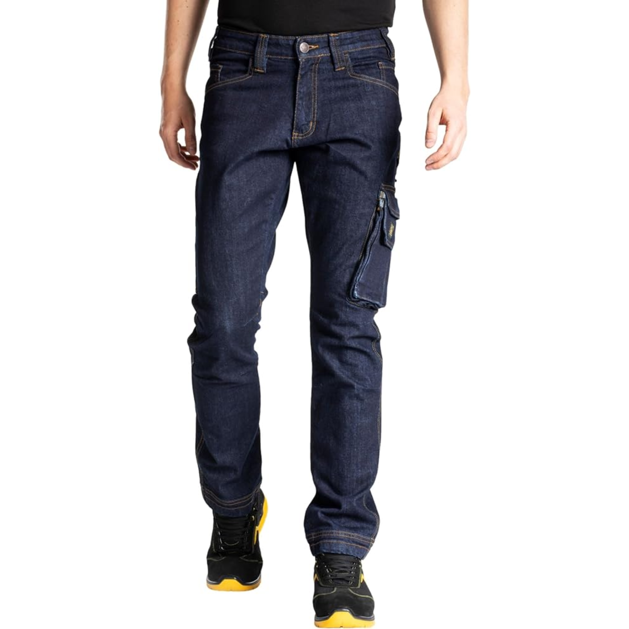 Jeans multi-poches stretch Fibreflex Denim Brut
