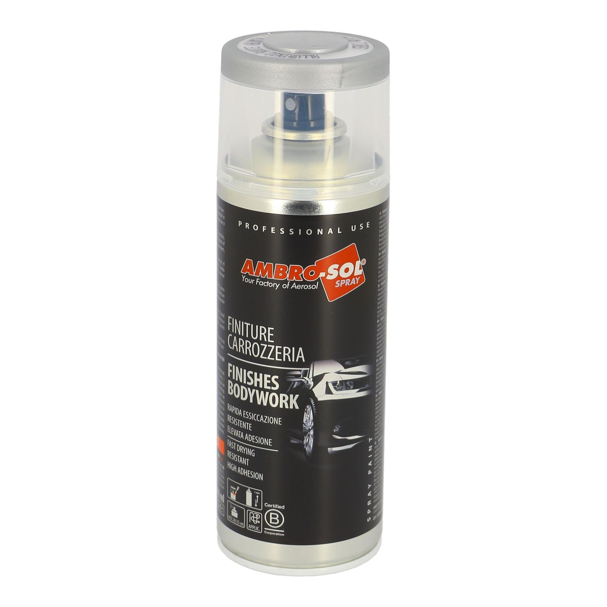 Finition de carrosserie aluminium effet jantes 400 ml