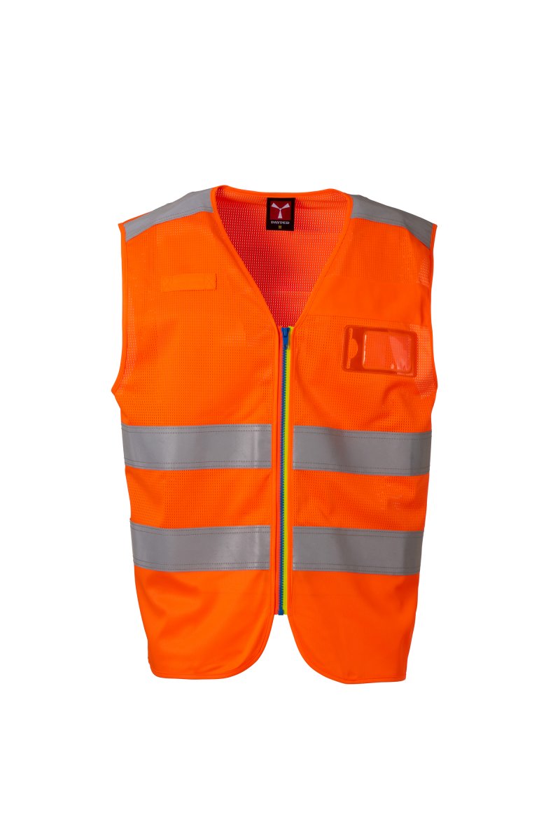 Gilet haute visibilité avec bandes rétroréfléchissantes sans manches