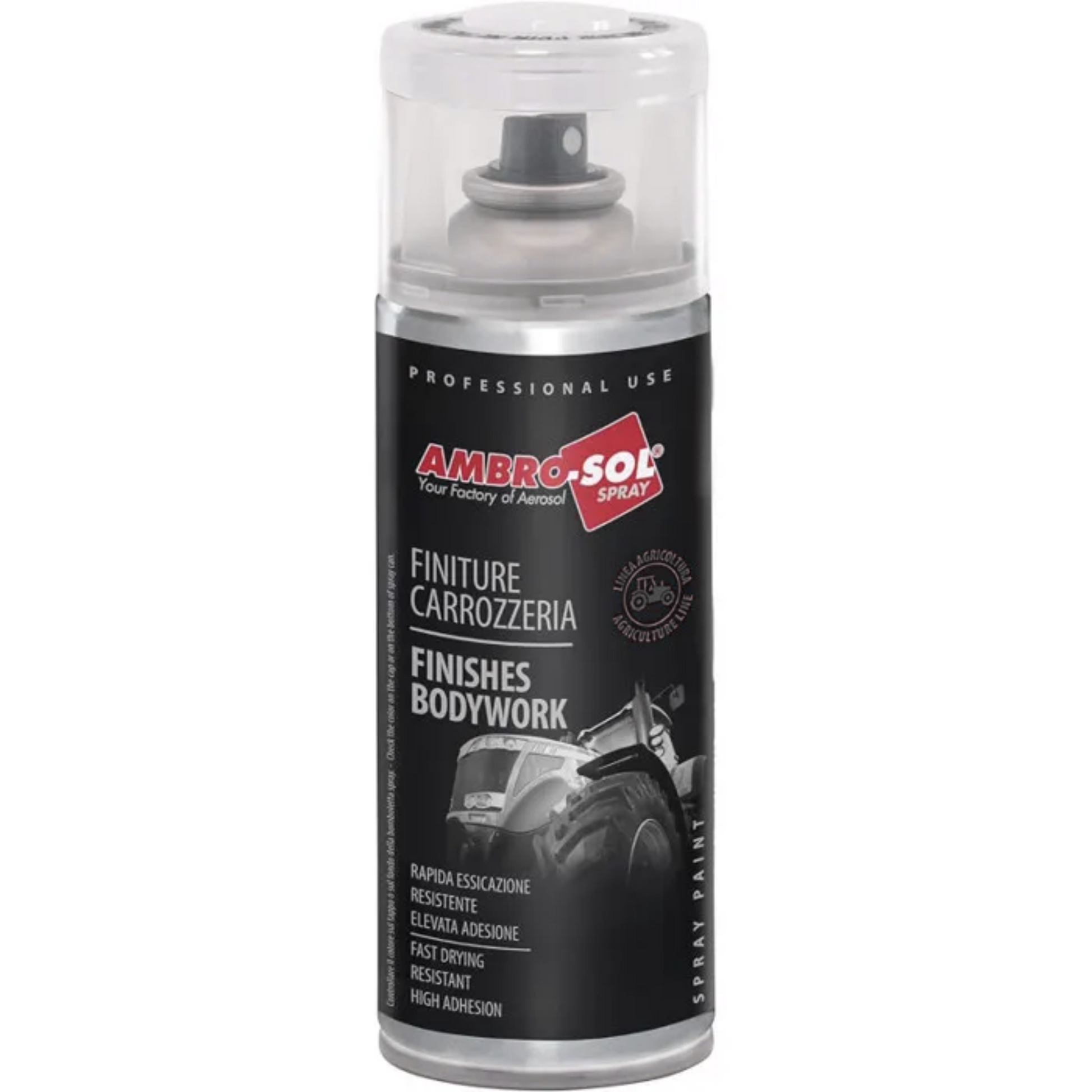 Peinture finitions carrosserie agricole noir 400 ml