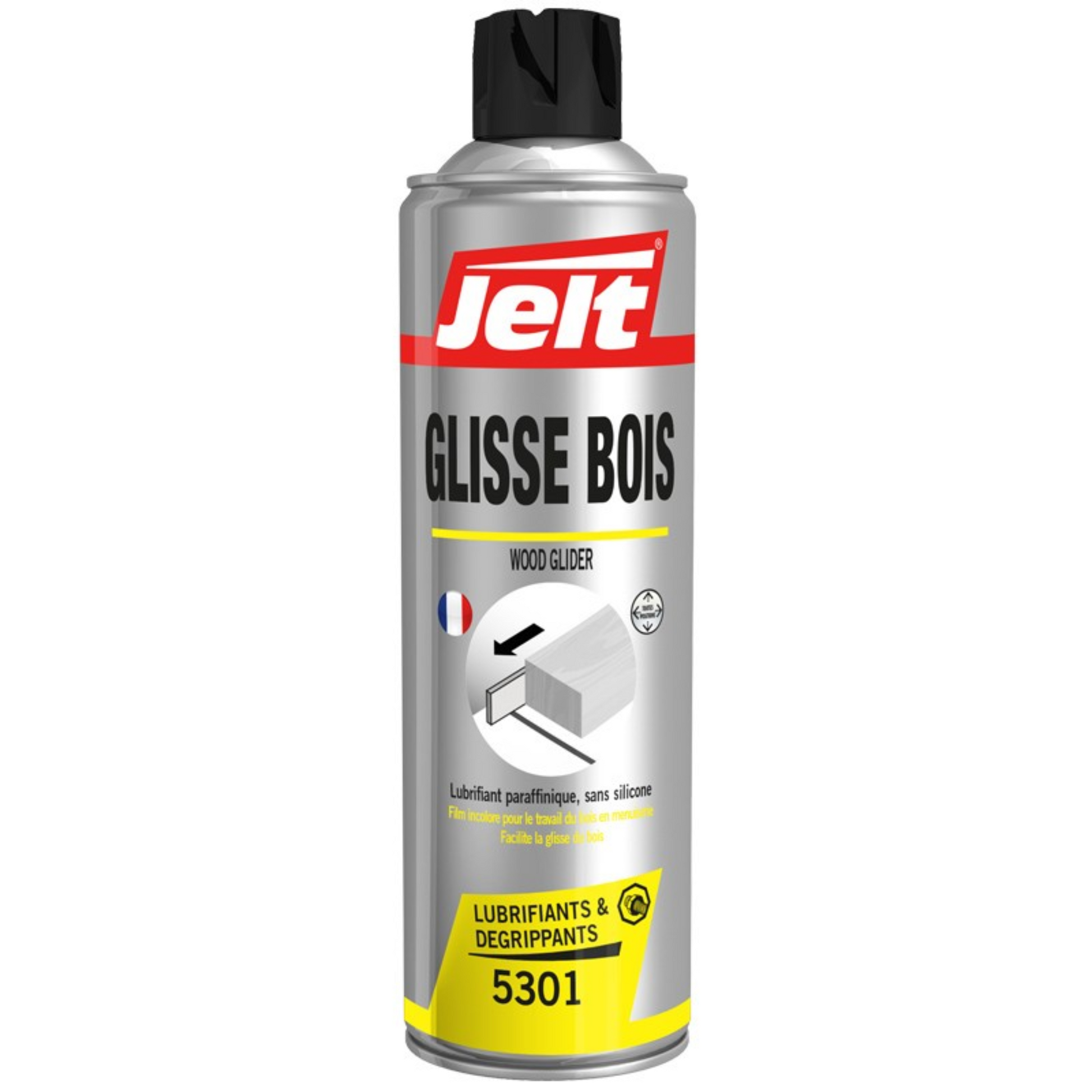 Lubrifiant glisse bois sans silicone aérosol 650 ml