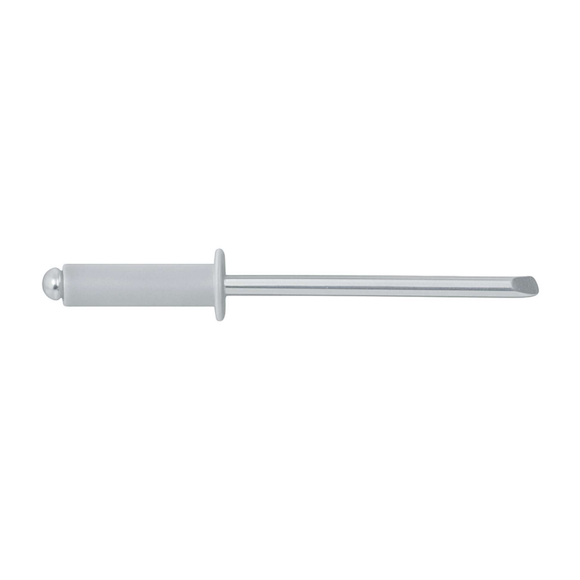 Rivet aveugle Aluminium/Acier tête ronde Gorivet ALX TRSs Ral7035 4.8X12 