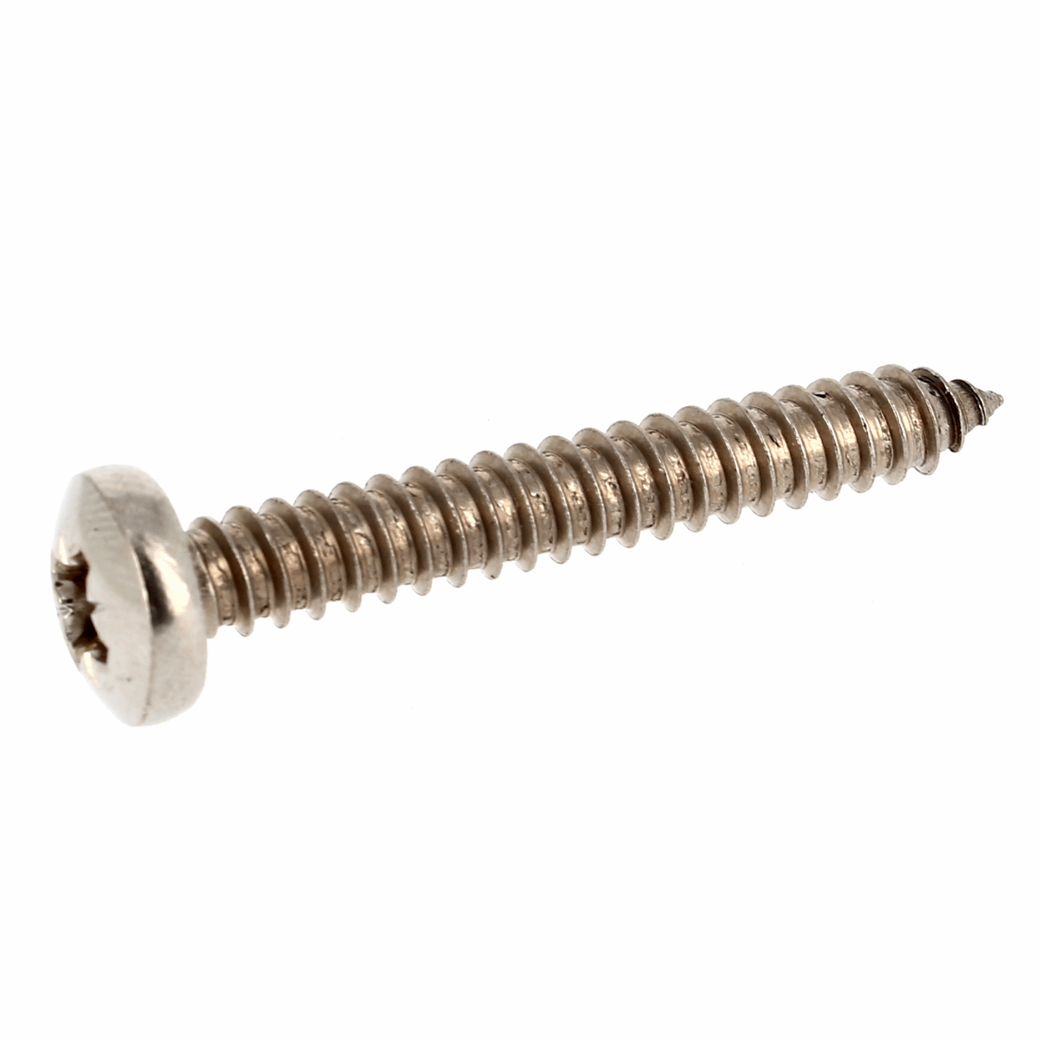 Vis à tôle tête cylindrique bombée large pozidriv Inox A4 