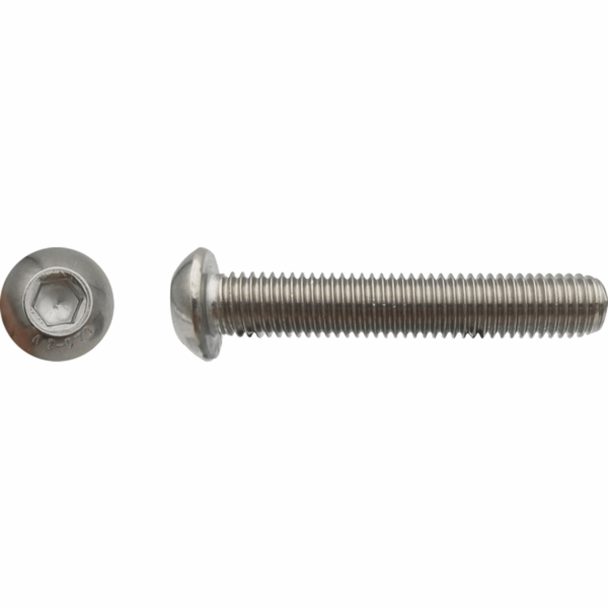 Vis BHC tête bombée six pans creux Inox A2 