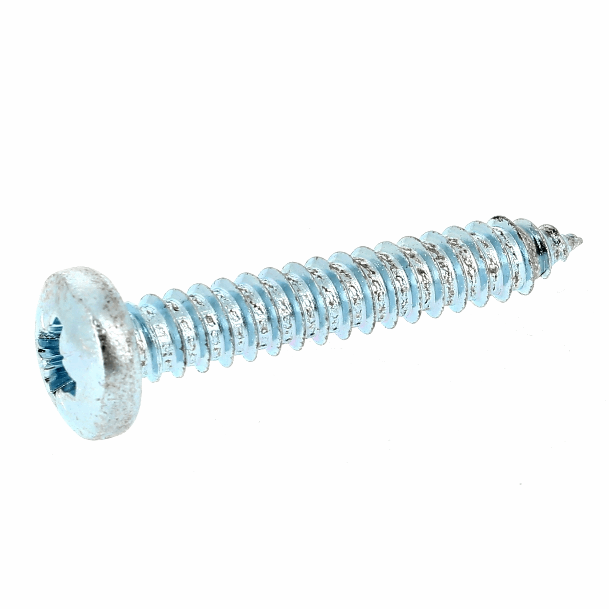 Vis à tôle tête cylindrique bombée larg pozidriv Inox A2 