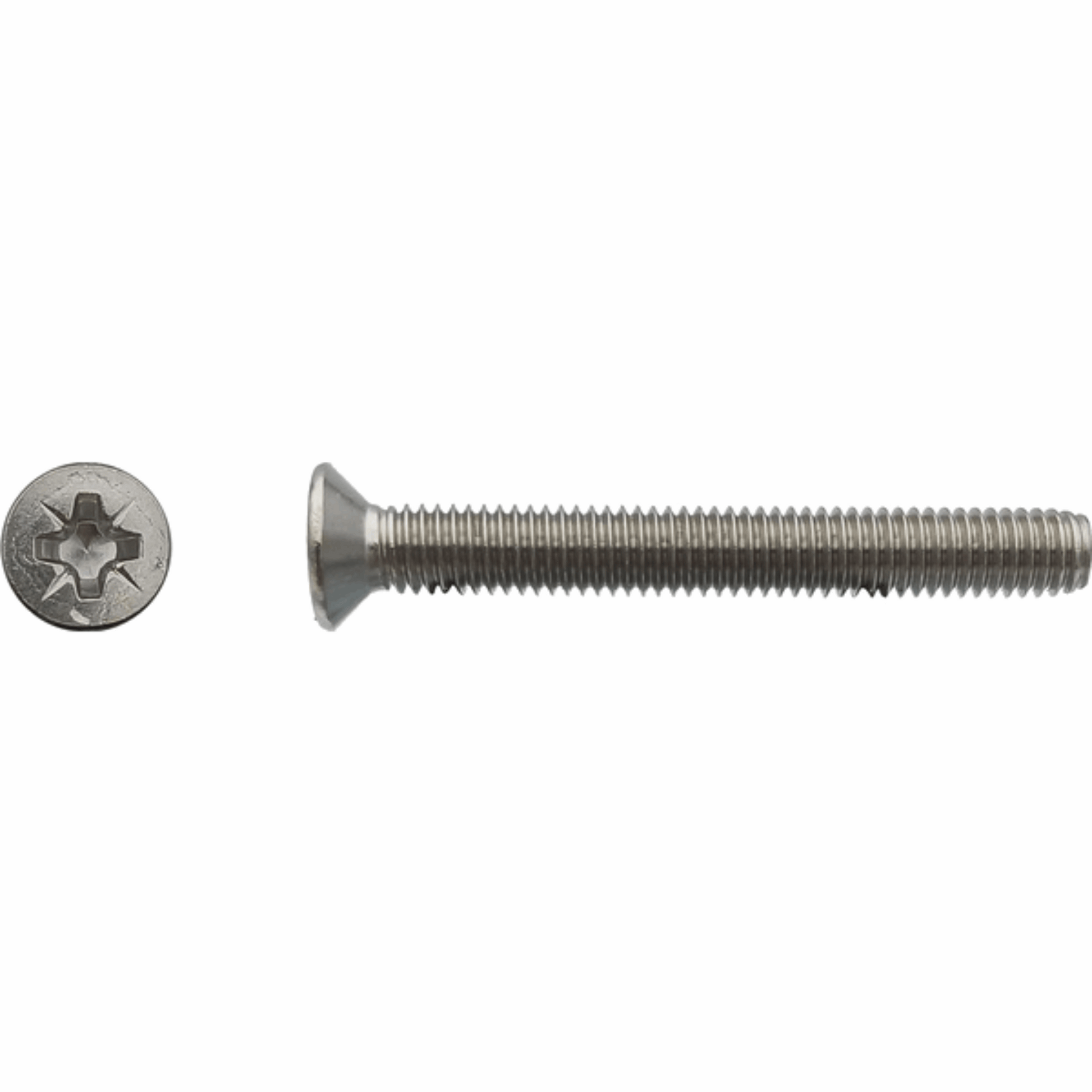 Vis pour panneau agglo tête fraisée pozidriv Inox A4 