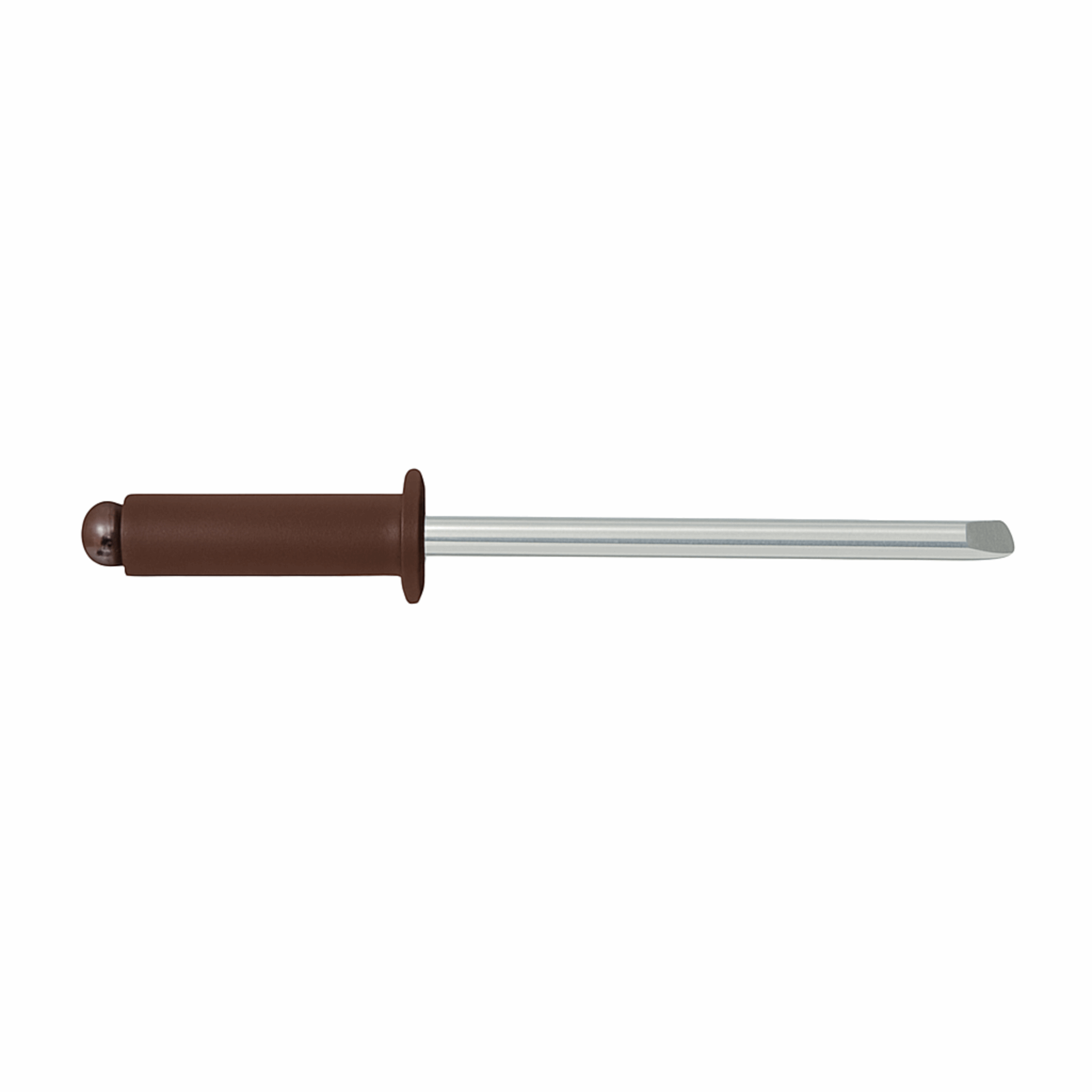 Rivet aveugle Aluminium/Acier tête ronde Gorivet ALX TRS Ral8012 3.2X8 