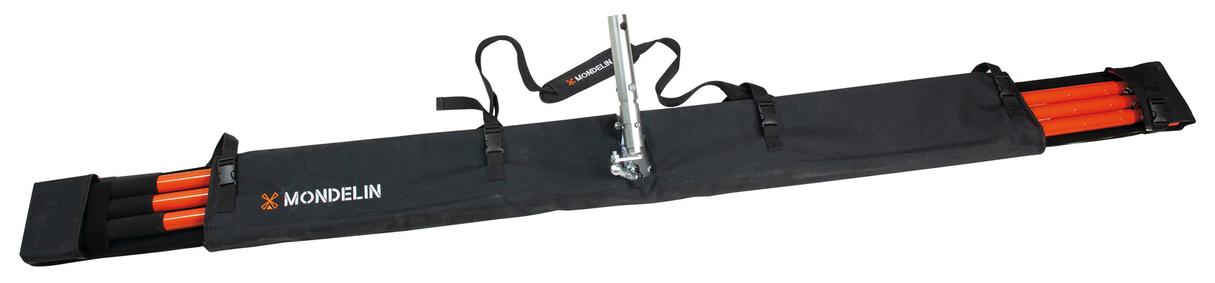 Kit lisseuse articulée + 3 manches dans sacoche textile