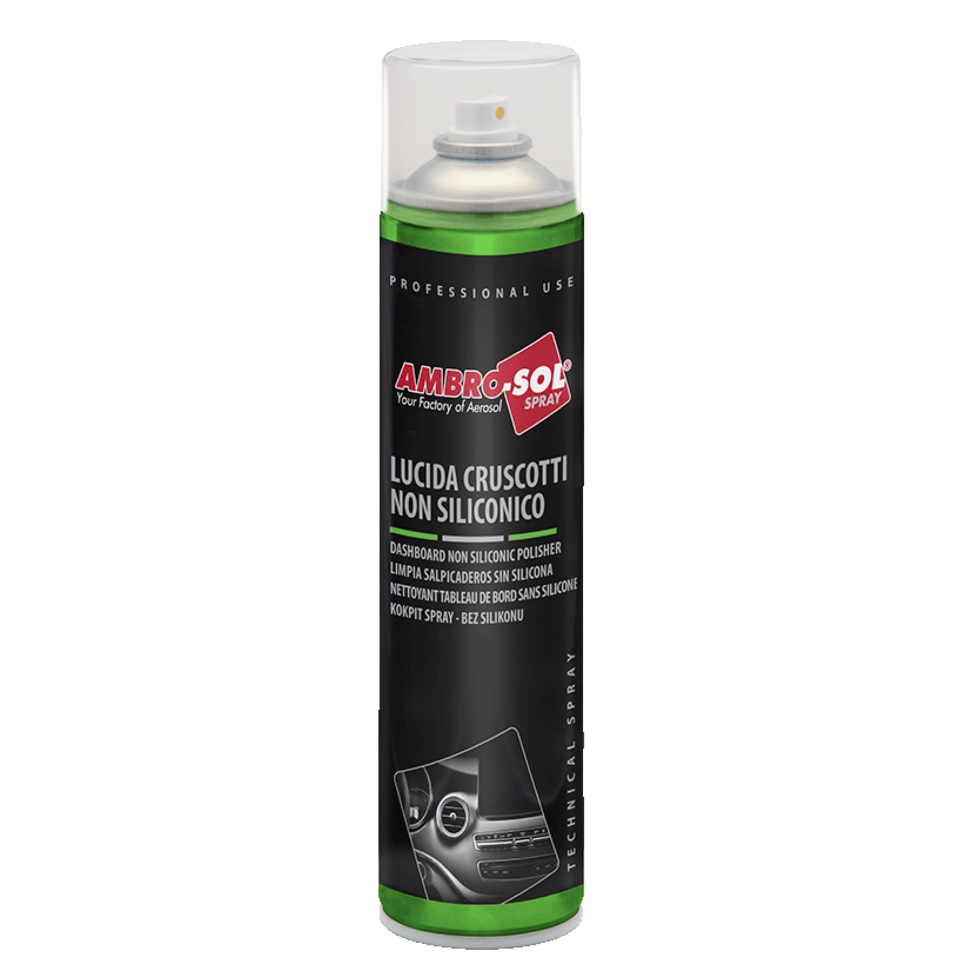 Nettoyant tableau bord sans silicone 600 ml