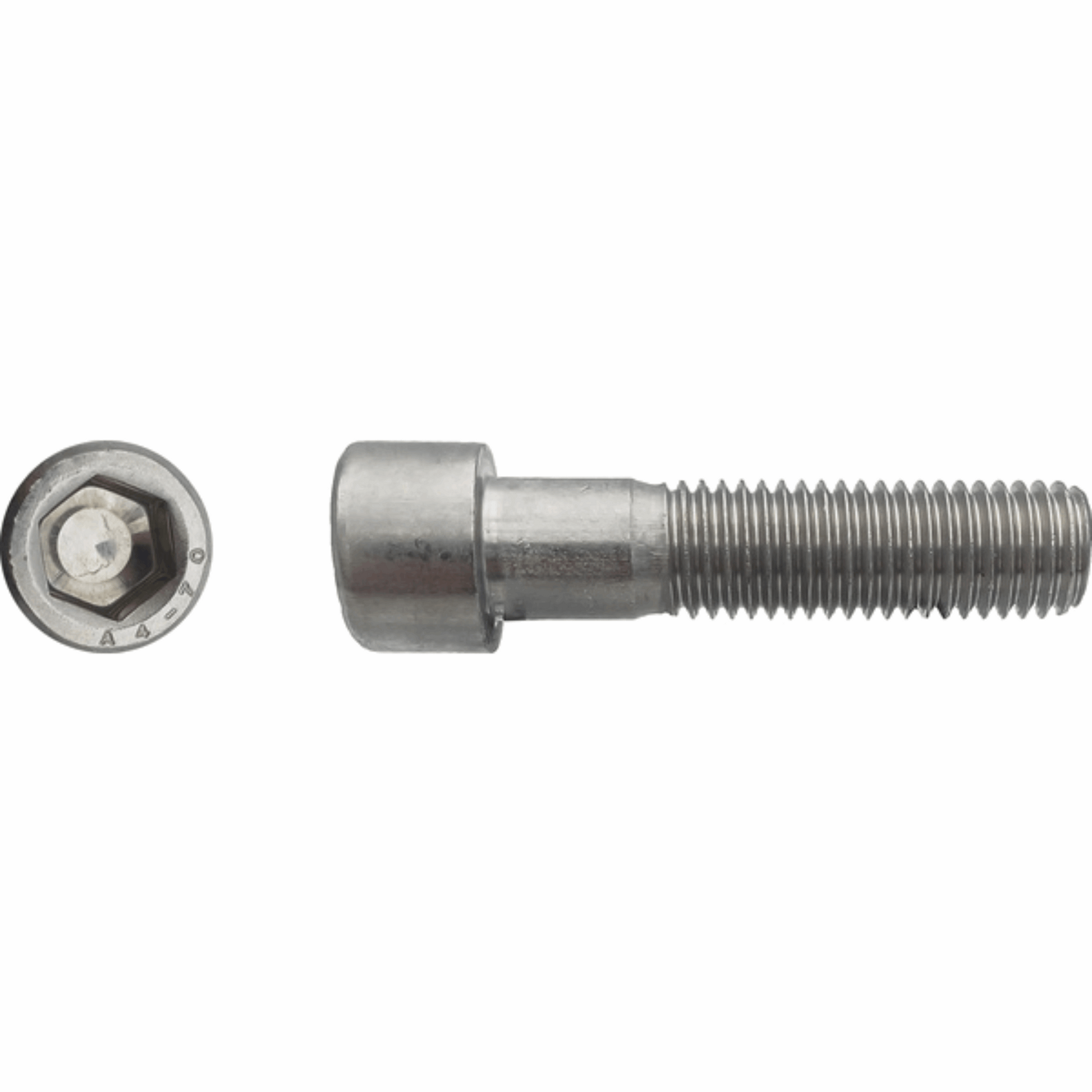 Vis CHC tête cylindrique six pans creux Inox A4 