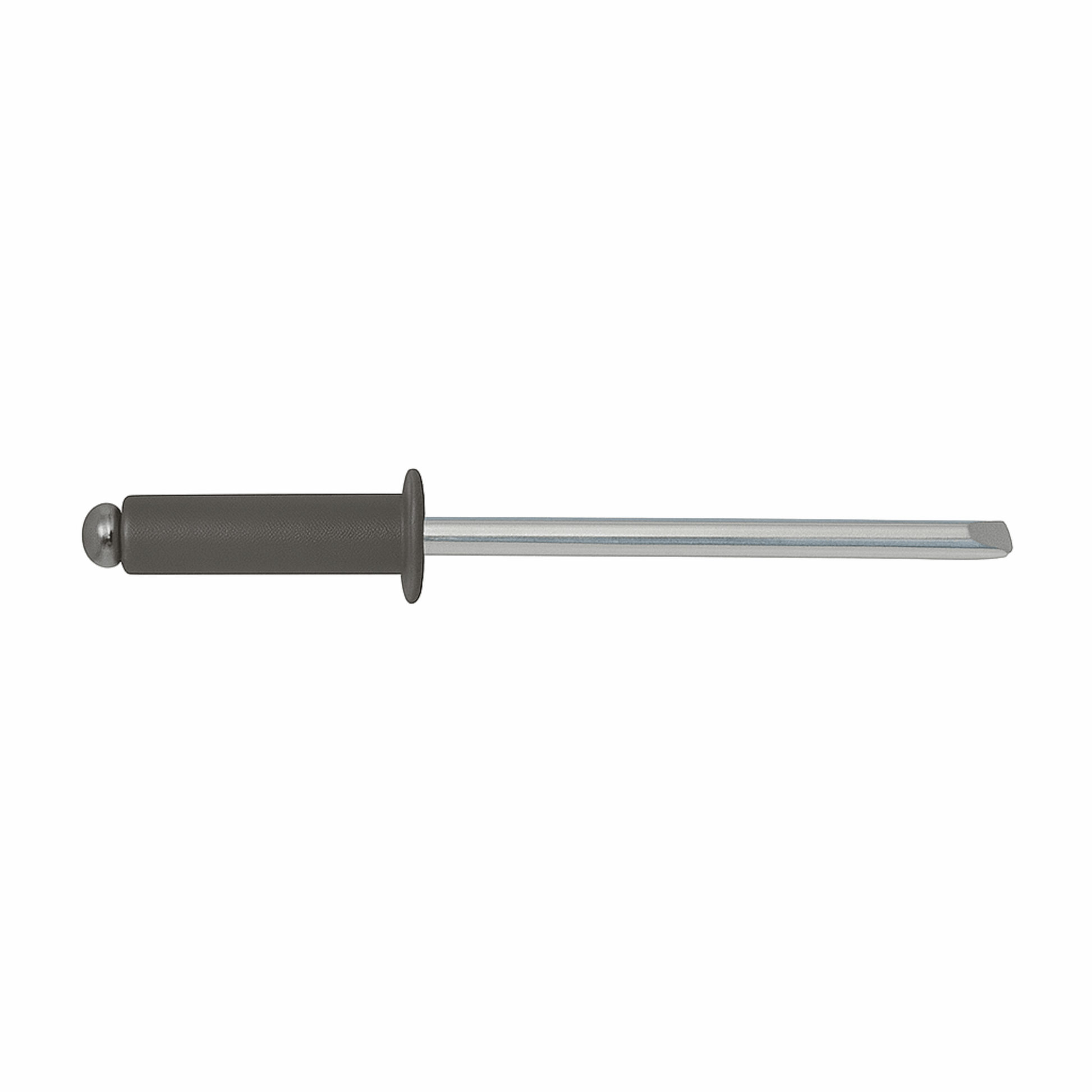 Rivet aveugle Aluminium/Acier tête ronde Gorivet ALX TRS Ral7022 3.2X8 
