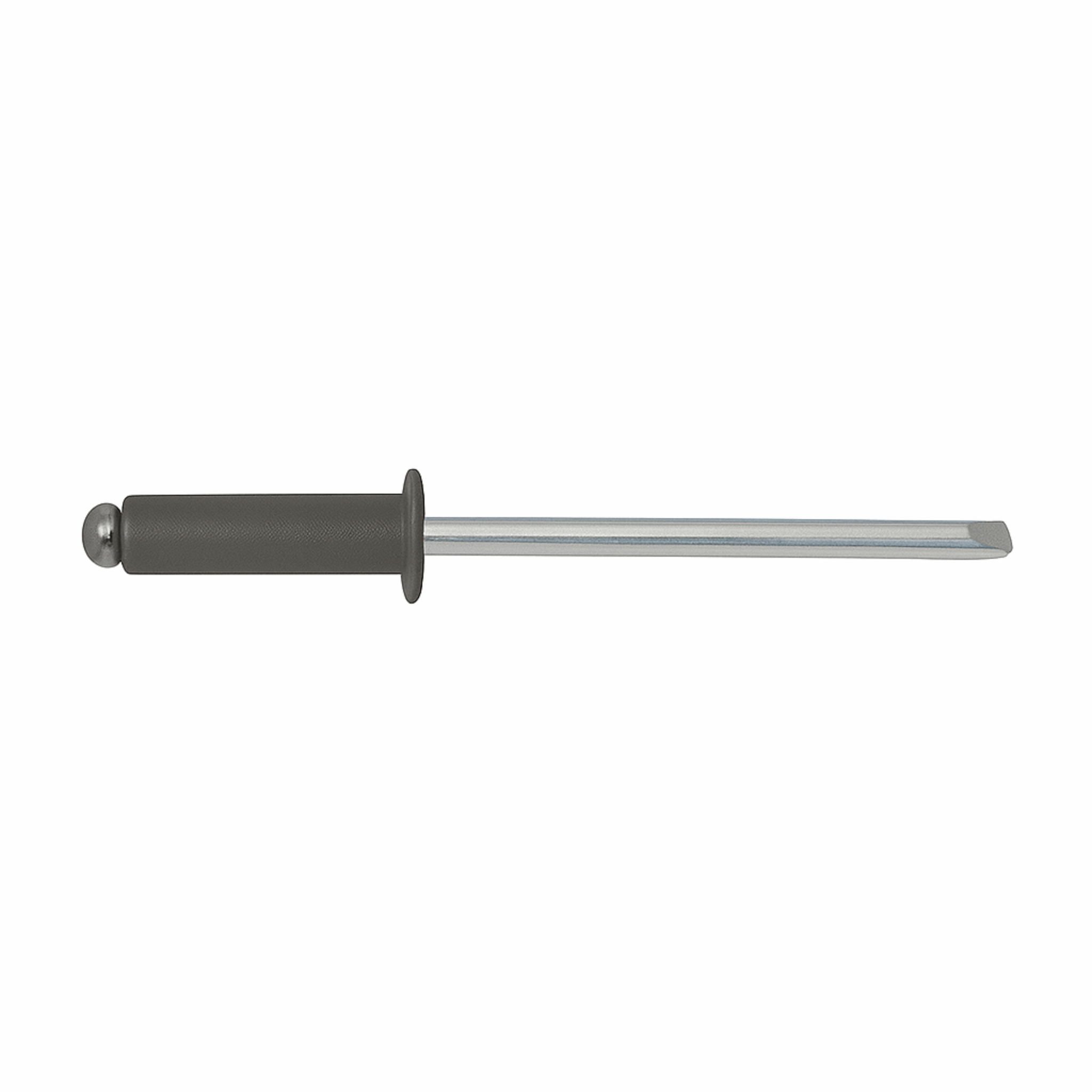 Rivet aveugle Aluminium/Acier tête ronde Gorivet ALX TRS Ral7022 3.2X8 