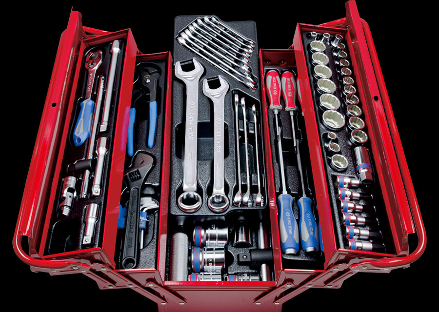 Caisse à outils 77 pièces