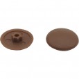 Capuchon pour vis béton à clipser empreinte torx Marron - Ø