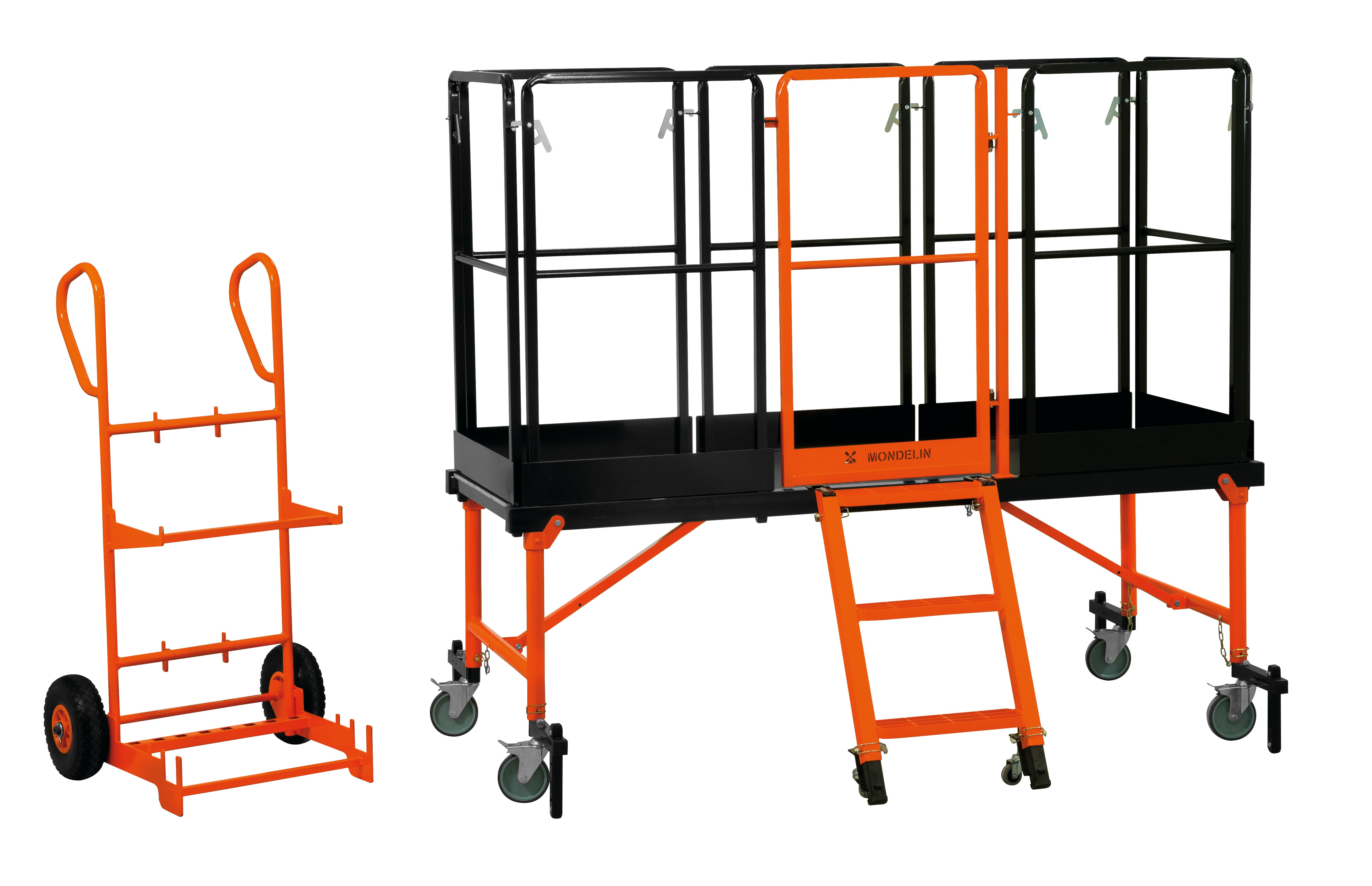Plateforme modul'air 190x60 cm - module principal h70/100 cm
