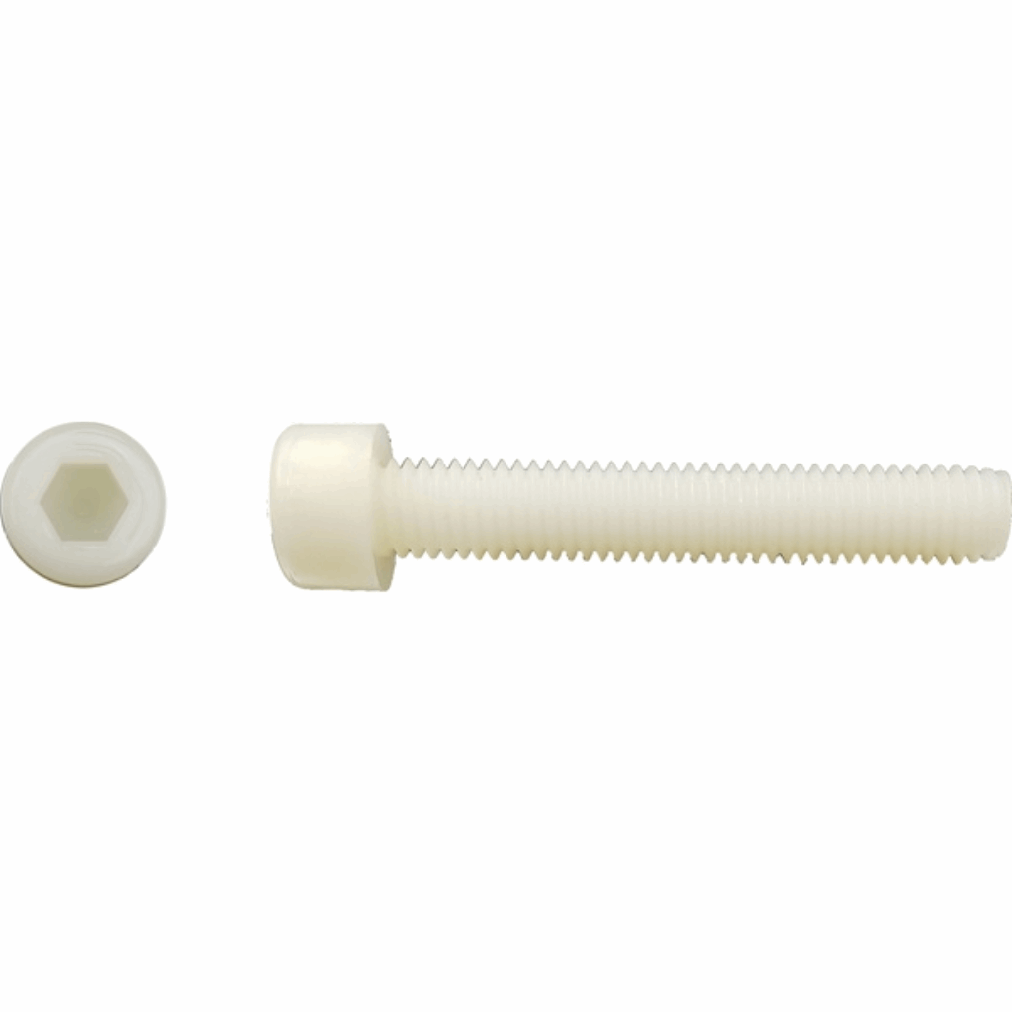Vis CHC tête cylindrique six pans creux Polyamide - Ø6