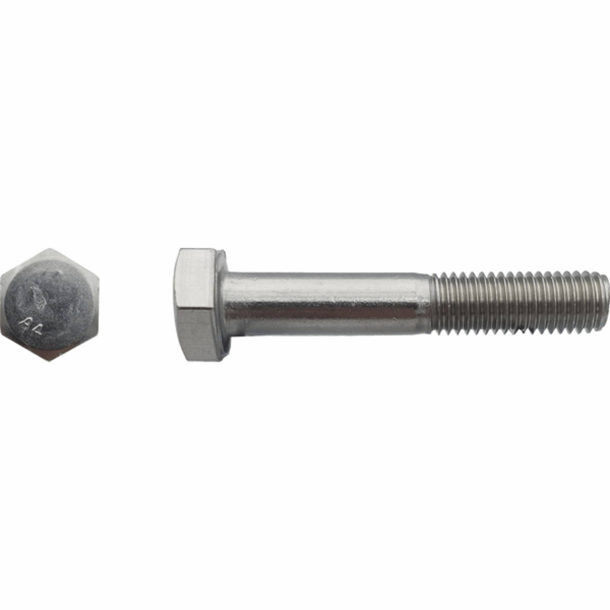 Vis TH tête hexagonale filtage partiel Inox A4 