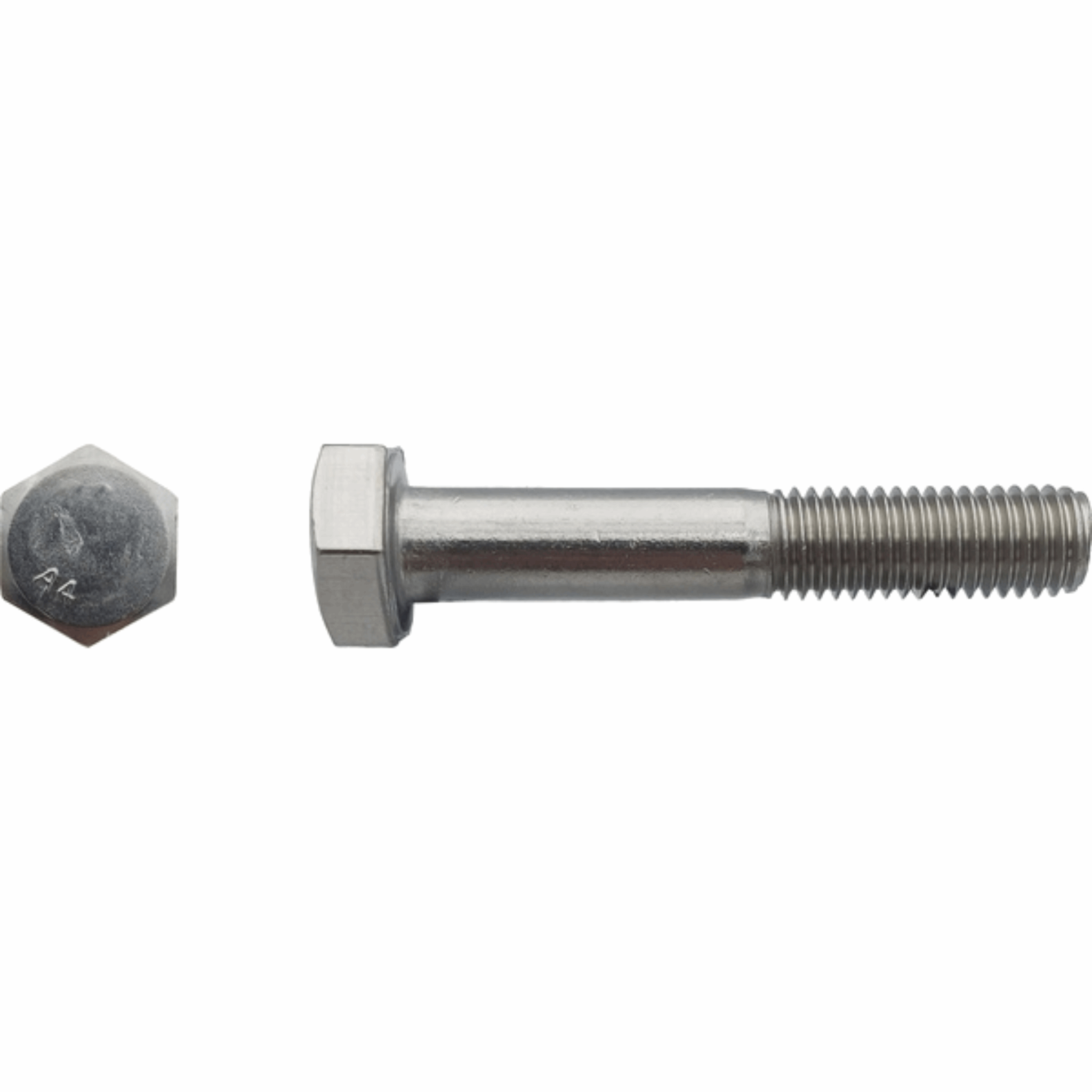 Vis TH tête hexagonale filtage partiel Inox A4 