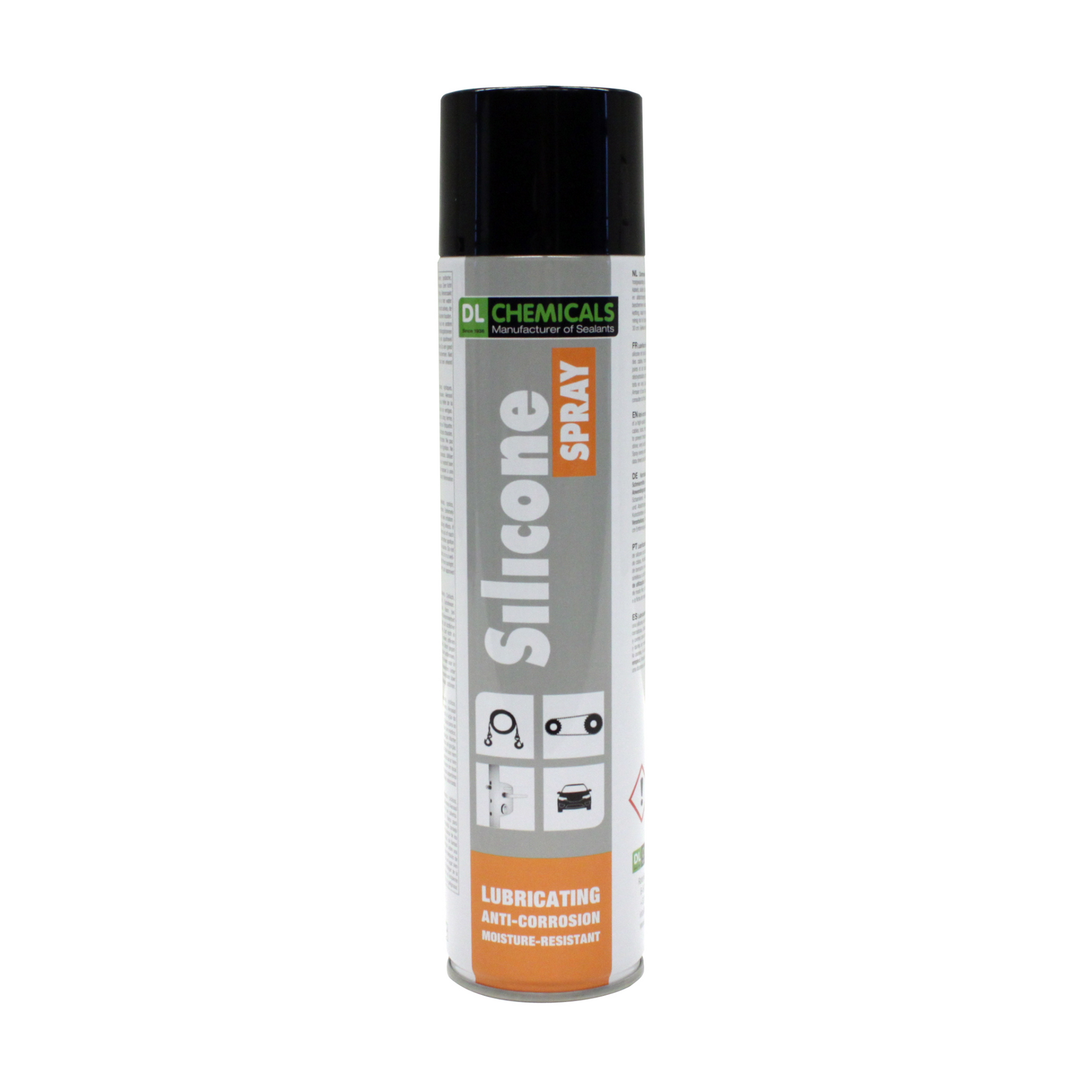 Lubrifiant incolore anti-corrosif silicone spray aérosol 600 ml