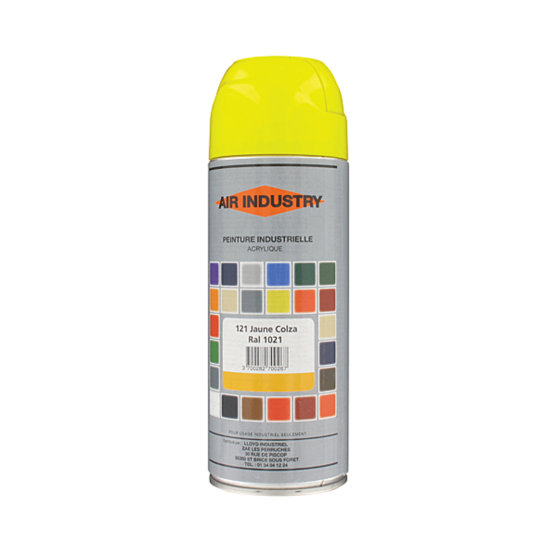 Peinture anti-corrosion jaune  aérosol 400 ml