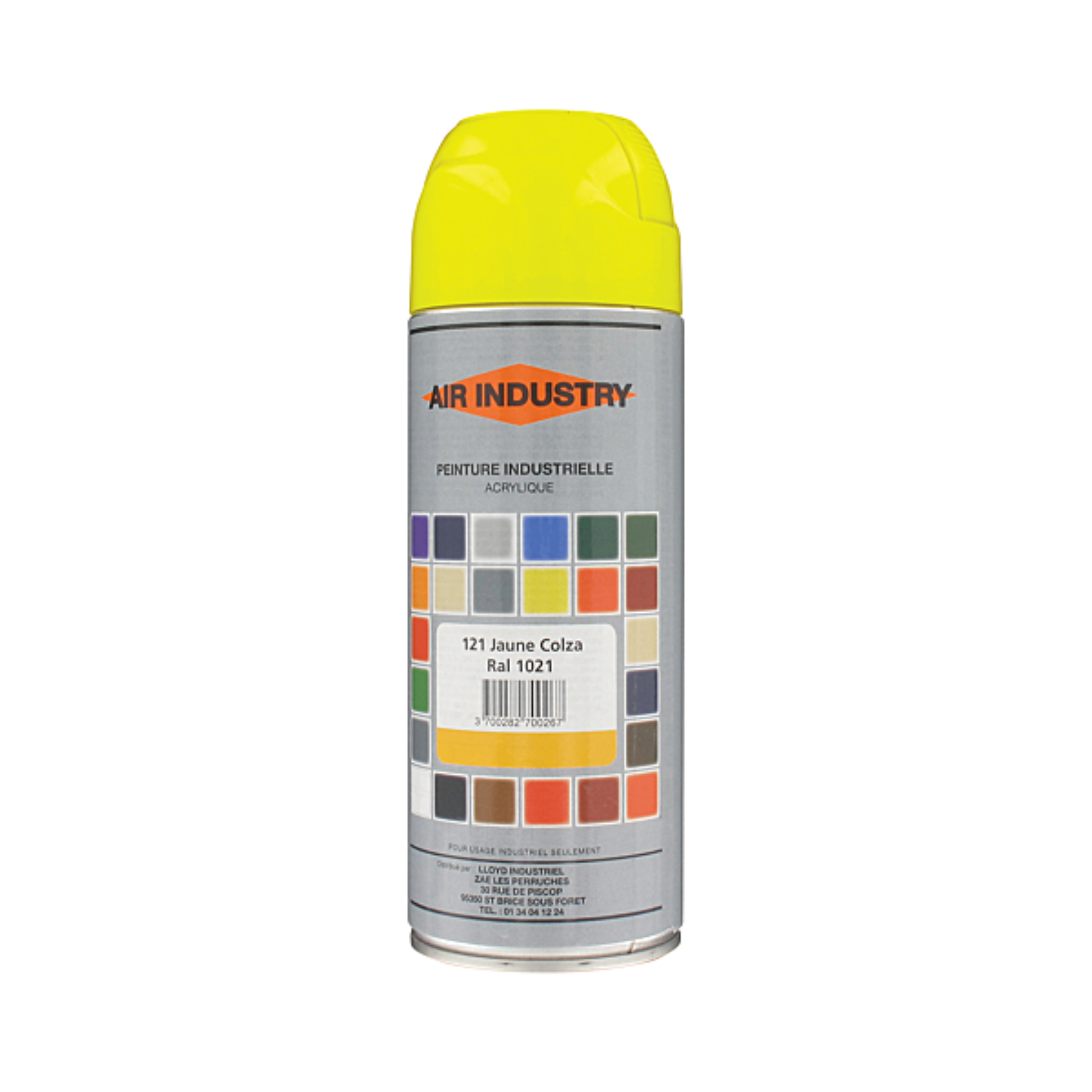 Peinture anti-corrosion jaune  aérosol 400 ml