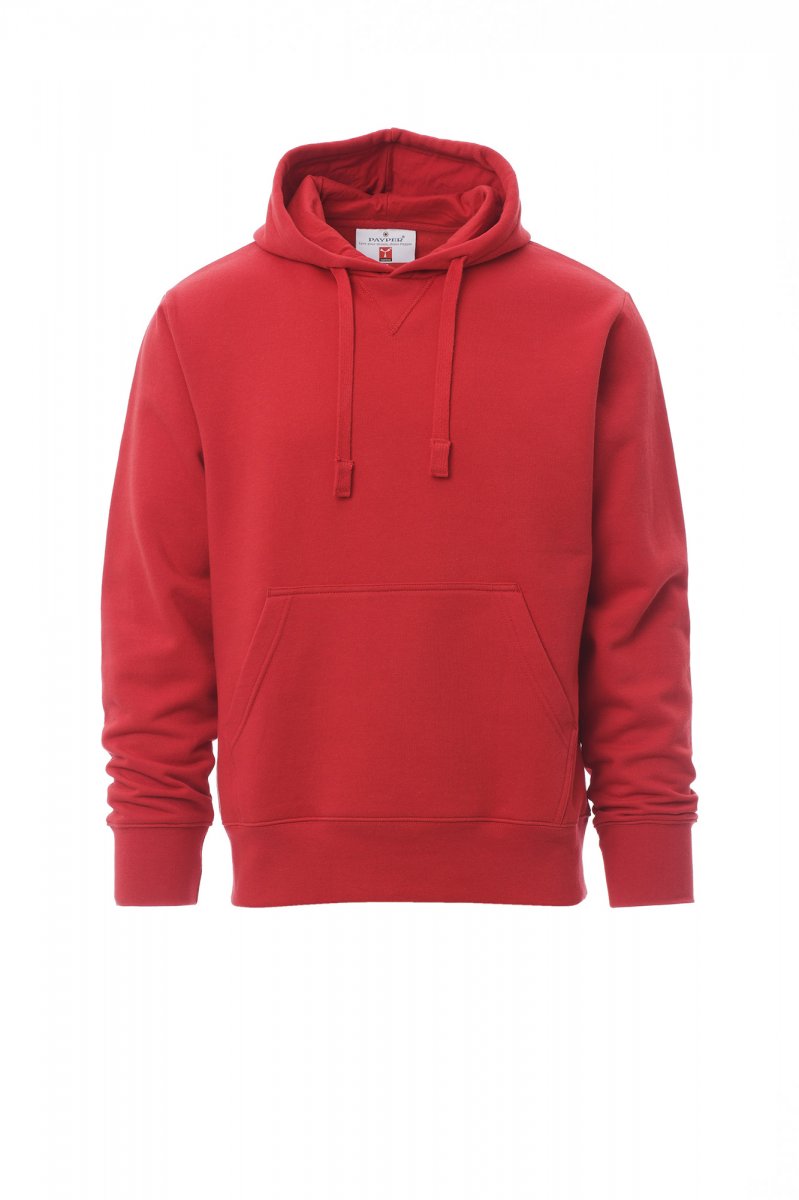 Sweat shirt à capuche avec cordon coulissant poches kangourou