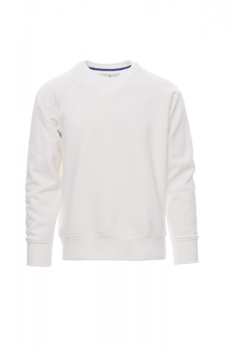 Sweat-shirt homme ras le cou manches raglan MISTRAL+ BLANC XS / 5 XL