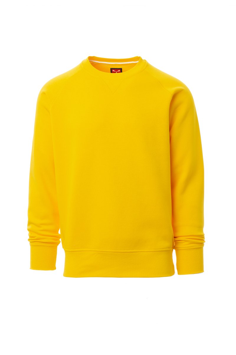 Sweat-shirt homme ras le cou manches raglan MISTRAL+ JAUNE XS / 5 XL