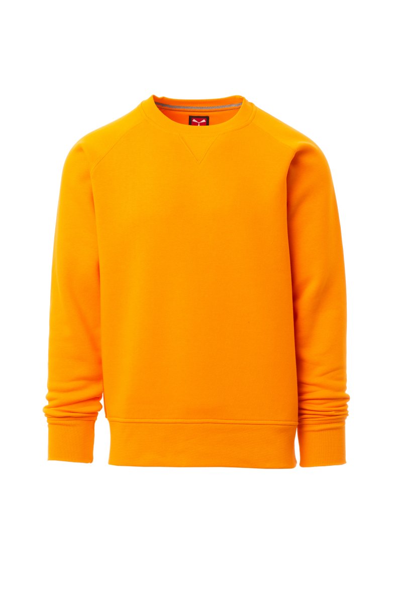 Sweat-shirt homme ras le cou manches raglan MISTRAL+ ORANGE XS / 5 XL