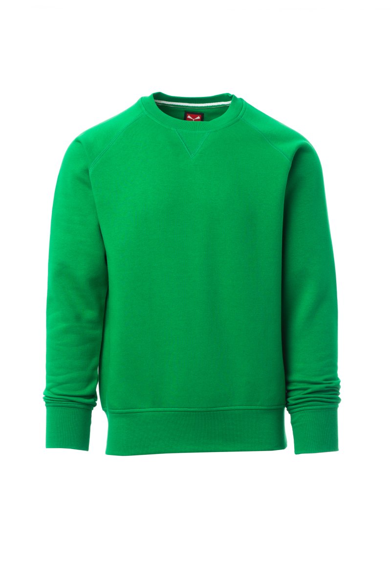 Sweat-shirt homme ras le cou manches raglan MISTRAL+ VERT GELEE XS / 5 XL