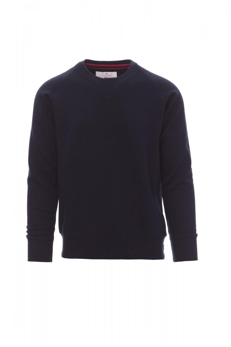 Sweat-shirt homme ras le cou manches raglan MISTRAL+ BLEU MARINE XS / 5 XL