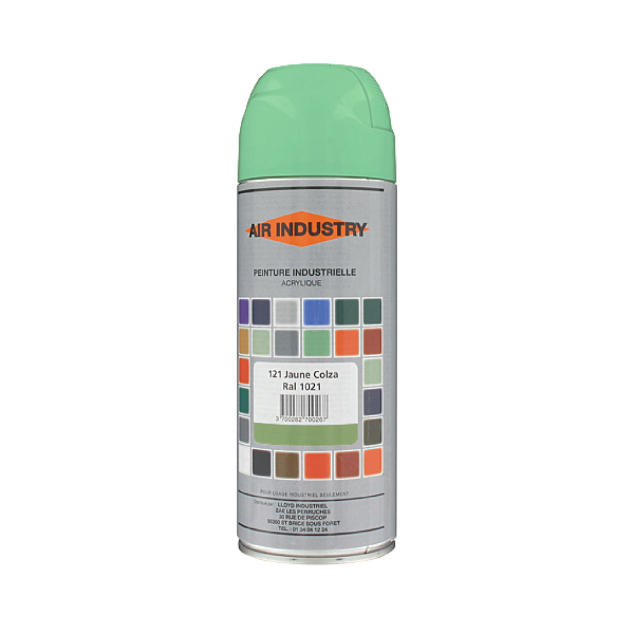 Peinture anti-corrosion vert alpin aérosol 400 ml